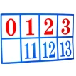 Магнітна стрічка цифр і чисел. Фото 3