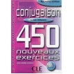 Conjugaison 450. Nouveaux Exercices Debutant Livre+corriges. Odile Grand-Clement. Фото 1