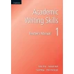 Academic Writing Skills 1 Teacher's Manual. Yoko Yamazaki. Sean Wray. Samuel Reid. Peter Chin. Фото 1