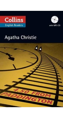 Agatha Christie's  4.50 from Paddington (B2) book with Audio CD. Агата Кристи