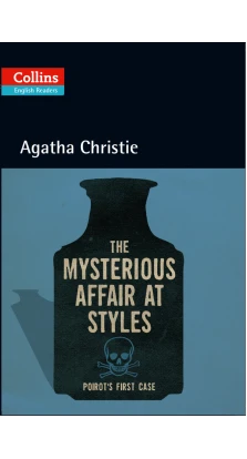 Agatha Christie's  The Mysterious Affair at Styles (B2) book with Audio CD. Агата Кристи