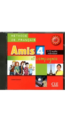 Amis et compagnie 4 CD audio individuelle. Colette Samson