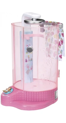 Автоматична душова кабінка для ляльки Baby Born - Веселе купання