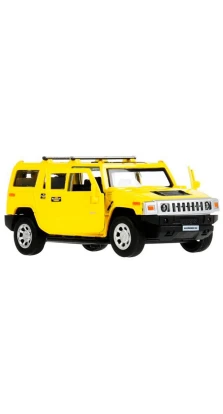 Автомодель TechnoPark Hummer H2 желтый