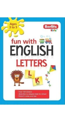 Berlitz Language: Fun with English: Letters (3-5 Yrs)