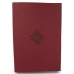 Бордовий зошит-скетчбук art Parchment, нелінований. Фото 1