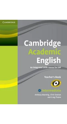 Cambridge Academic English B1+ Intermediate DVD. Michael McCarthy. Craig Thaine