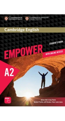 Cambridge English Empower A2. Elementary Student's Book (+ Online access). Герберт Пухта (Herbert Puchta). Jeff Stranks. Адріан Дофф (Adrian Doff). Питер Льюис-Джонс (Peter Lewis-Jones). Craig Thaine
