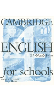 CES (Cambridge English for Schools) 4 Workbook