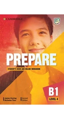 Cambridge English Prepare! 2nd Edition Level 4 SB with Online Workbook including Companion for Ukraine. Nicholas Tims. James Styring