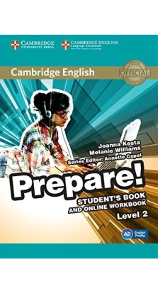 Cambridge English Prepare! Level 2 SB and online WB including Companion for Ukraine