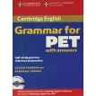 Cambridge Grammar for PET Book with answers and Audio CD. Фото 1