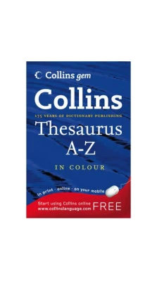Collins Gem Thesaurus A-Z