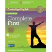 Complete First Second edition Student's Book Pack (SB with answers and CD-ROM and Audio CDs(2)). Фото 1