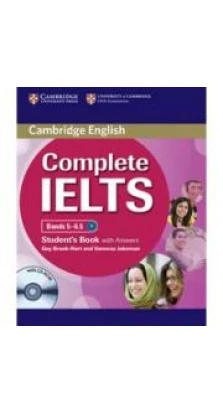 Complete IELTS Bands 5-6.5 Student's Book with answers with CD-ROM. Guy Brook-Hart. Vanessa Jakeman