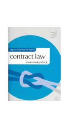 Contract Law 9th Revised edition. Ewan McKendrick