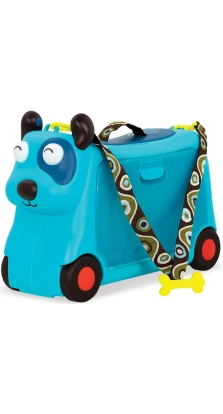 Дитяча валіза на колесах для подорожей - Песик-Турист