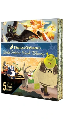 DreamWorks Little Golden Book Library 5-Book Boxed set. Various