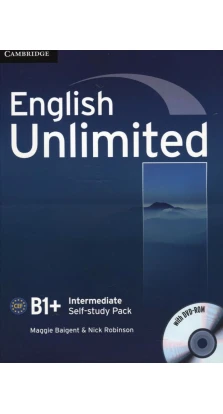 English Unlimited Intermediate. Self-study Pack (Workbook with DVD-ROM). Nick Robinson. Мэгги Бэйджент (Maggie Baigent)