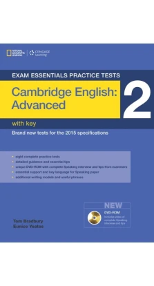 Exam Essentials: Cambridge Advanced Practice Tests 2 with Answer Key & DVD-ROM. Tom Bradbury