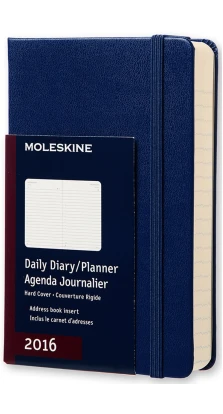 Ежедневник Moleskine «Classic» (2016), Pocket, синий