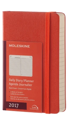 Ежедневник Moleskine «Classic» (2017), оранжевый, Pocket
