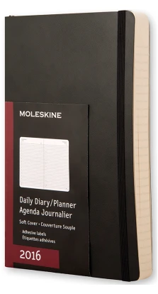 Ежедневник Moleskine «Classic Soft» (2016), Large, черный