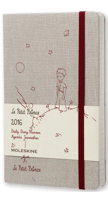 Ежедневник Moleskine «Le Petit Prince» (2016), Large, канва