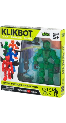 Фігурка для анімаційної творчості Klikbot S1 (зелений)