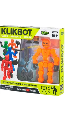 Фигурка для анимационного творчества Klikbot S1 (оранжевый)