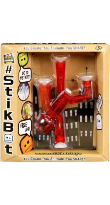Фігурка для анімаційної творчості Stikbot S1 (червоний)