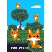 Fox pixel. Тетрадь школьная в мягкой обложке, 48 л.. Фото 2