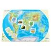 География, или Большое путешествие. Комплект (Большая карта мира, 15 путеводителей по странам, 120 ламинированных открыток, брошюра). Фото 6