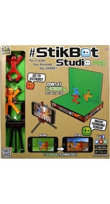 Игровой набор для анимационного творчества Stikbot S1 – Студия Z-Screen