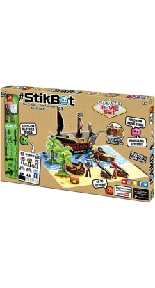Ігровий набір для анімаційної творчості Stikbot S2 - Острів Скарбів