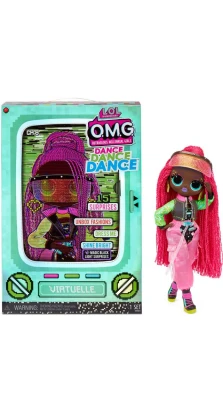 Игровой набор с куклой L.O.L. SURPRISE! серии «O.M.G. Dance» – Виртуаль