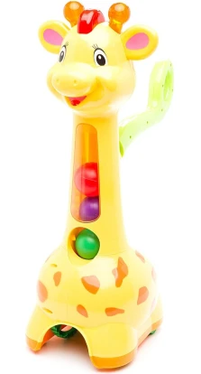 Игрушка-каталка Kiddieland - Аккуратный жираф