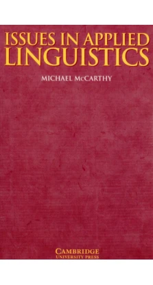 Issues in Applied Linguistics. Michael McCarthy