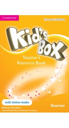 Kid's Box Starter Teacher's Resource Book with Online Audio. Caroline Nixon. Michael Tomlinson. Kathryn Escribano