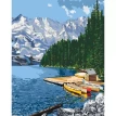 Картина по номерам Гірське озеро. Фото 1