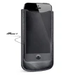 Кожаный чехол для iPhone 5. Цвет черный. Фото 2