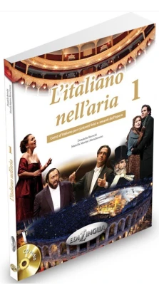 L'italiano nell'aria 1 Libro + CD audio (2) + dispensa di pronuncia. Mariella Martini. Donatella Brioschi