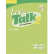 Let`s Talk 2. Teacher`s Manual + Audio CD. Leo Jones. Фото 1