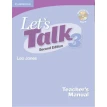 Let`s Talk 3. Teacher`s Manual + Audio CD. Leo Jones. Фото 1
