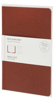 Листівка Moleskine з конвертом кишенькова / Червона