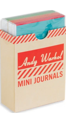 Mini Journal Set: Andy Warhol Philosophy