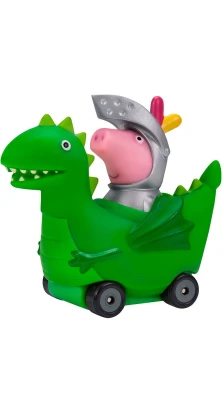 Мини-машинка Peppa Pig - Сэр Джордж на динозавре