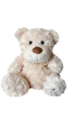 Мягкая игрушка Grand - Медведь белый с бантом 33 см
