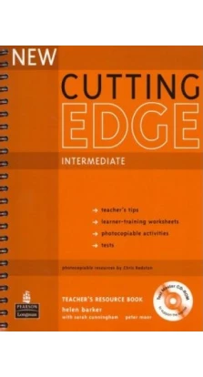 New Cutting Edge Intermediate Teachers Book and Test Master CD-ROM Pack. Helen Barker
