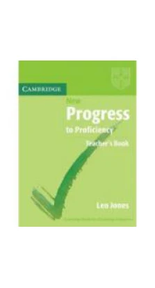 New Progress to Proficiency Teacher's book. Leo Jones
